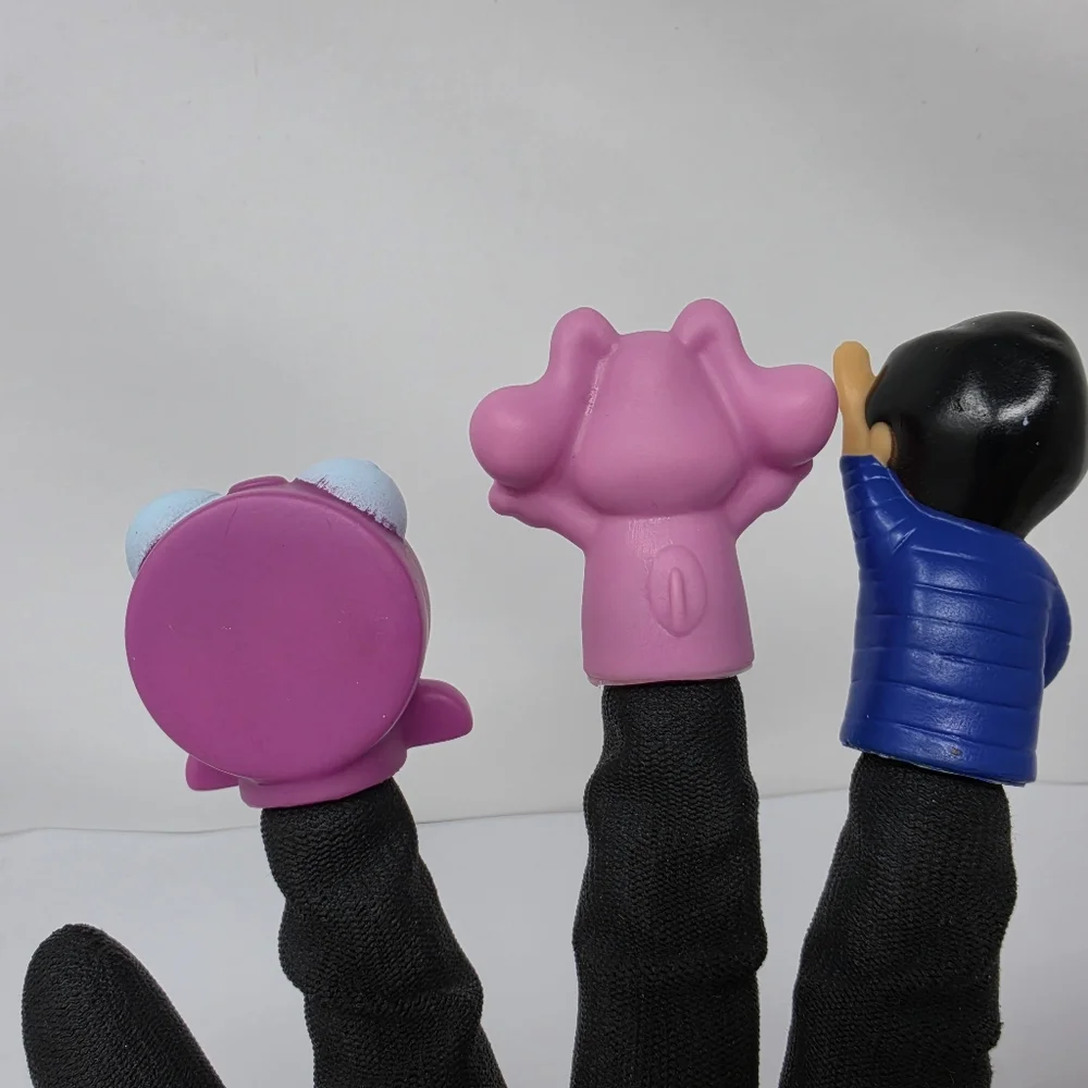 Blues Clues Finger Puppets Lot of 3
